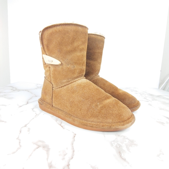 Sheepskin Suede Boots - Picture 1 of 11